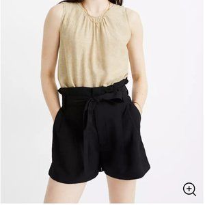 Madewell Drapey Paperbag Shorts